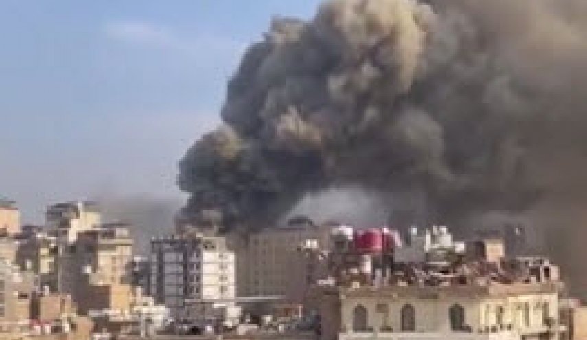 آتش سوزی مهیب در مرکز شهر کربلای معلی