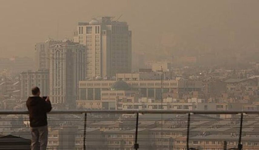 تداوم آلودگی هوای تهران و کرج تا دوشنبه/ بارش برف در ارتقاعات و روند کاهشی دما در اکثر استان‌ها 