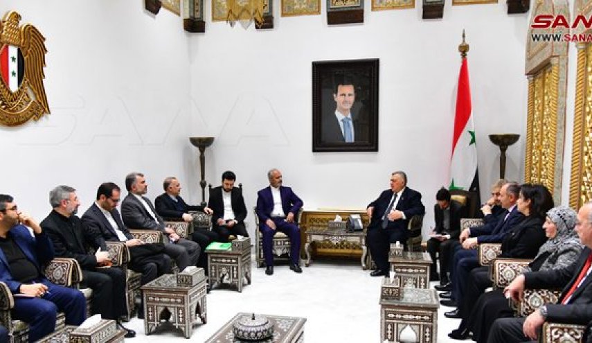 تأکید رئیس پارلمان سوریه بر لزوم توسعه روابط پارلمانی با ایران