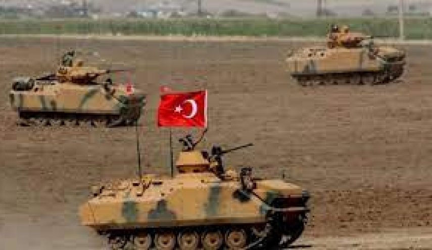 حمله ارتش ترکیه به روستاهای الرقه سوریه