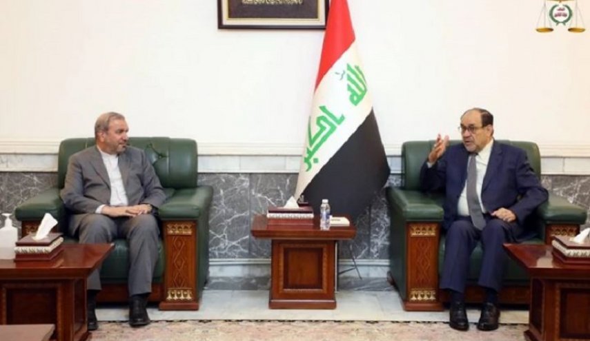 المالكي للسفير الايراني: العراق يرغب بتوطيد العلاقات مع جميع الدول الصديقة