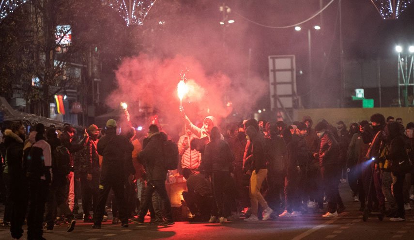 اعتقال 100 شخص في بلجيكا عقب خسارة المغرب