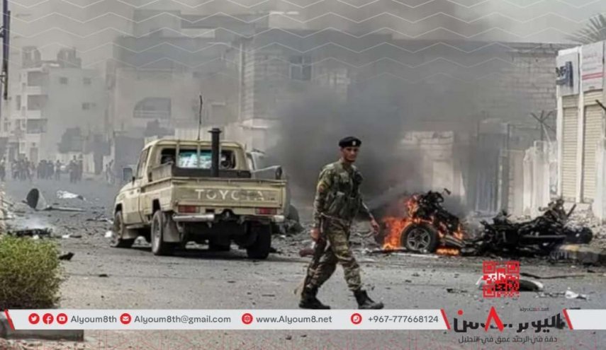 کشته و زخمی شدن ۶ نظامی درپی انفجار در أبین یمن