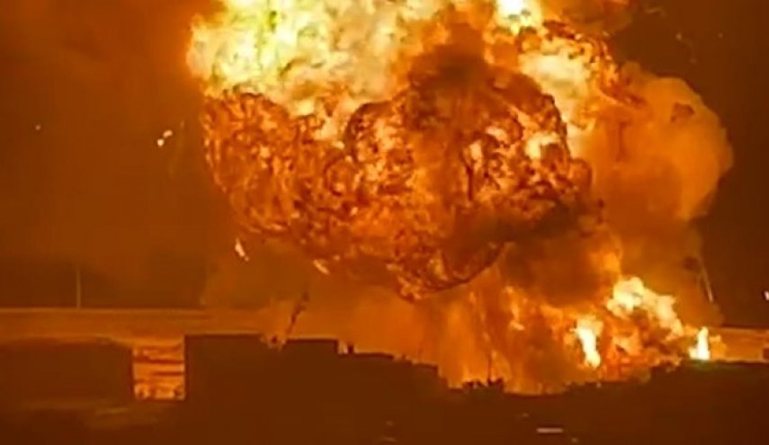 انفجار مهیب در انبار ذخیره‌سازی گاز در مغرب+فیلم