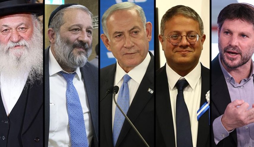 40 % من الصهاينة يشعرون بالخوف من تشكيلة حكومة نتنياهو 