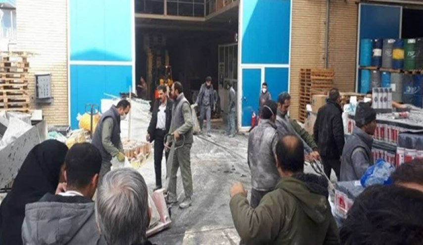 إصابة 54 شخصا جراء انفجار في مصنع للاصباغ في محافظة اذربيجان الشرقية