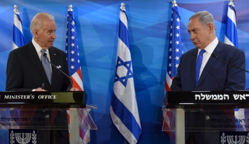 پیام تبریک بایدن به نتانیاهو؛ تأکید بر همکاری امریکا و رژیم صهیونیستی در برابر ایران