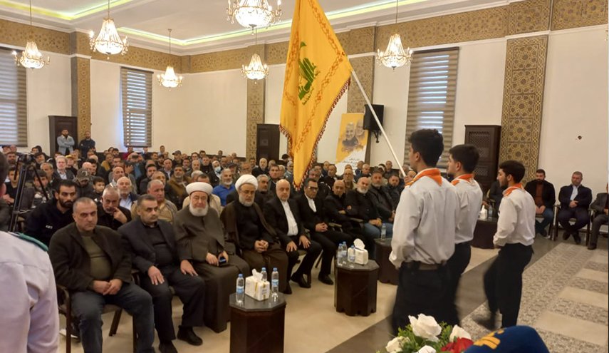 حزب الله يحيي ذكرى الشهيدين سليماني والمهندس 