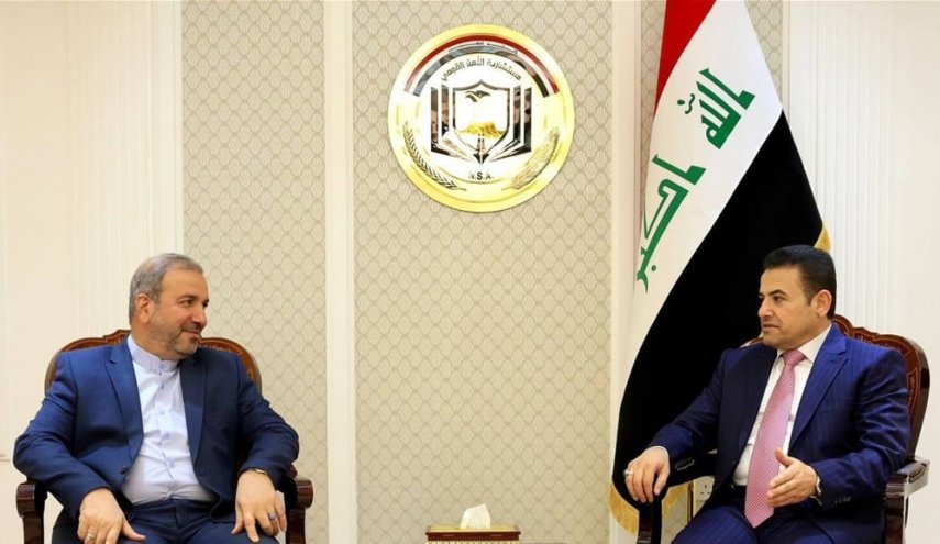 العراق وإيران يبحثان ملف تأمين الحدود