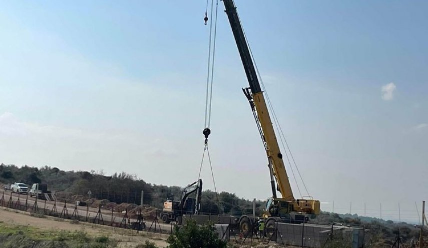 ساخت دیوار حائل جدید در شمال کرانه باختری؛ مصادره صدها هکتار از زمین های کشاورزی فلسطینیان