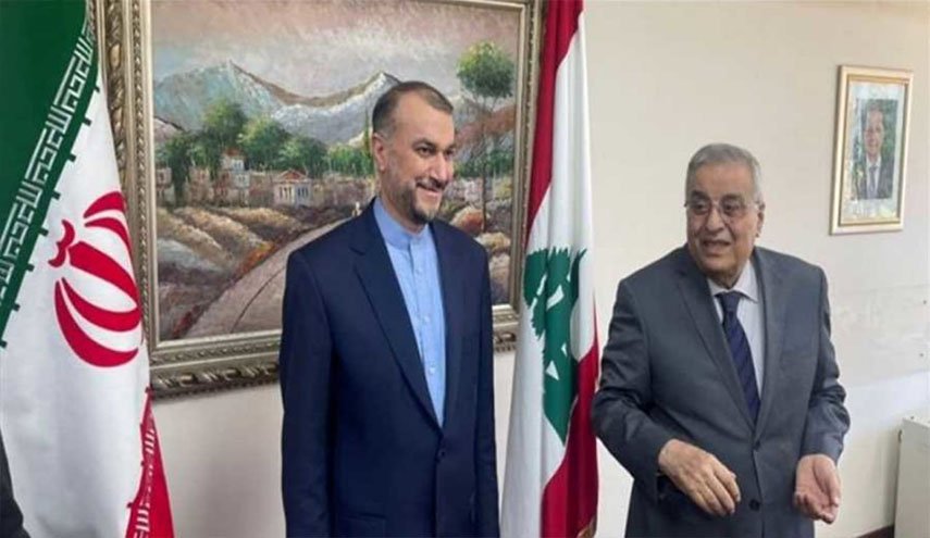 هذا ما قاله عبداللهيان اثر لقائه وزير خارجية لبنان في بيروت؟