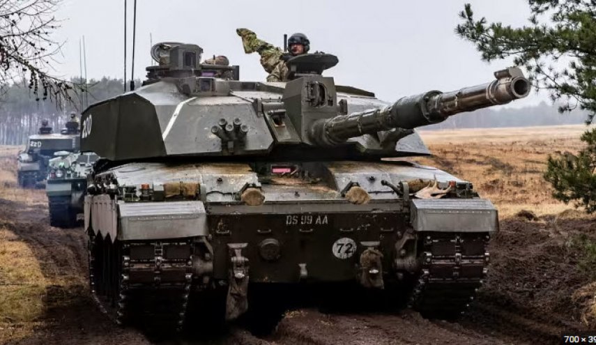 انگلستان 14 تانک چلنجر 2 و تسلیحات سنگین را به اوکراین ارسال می‌کند