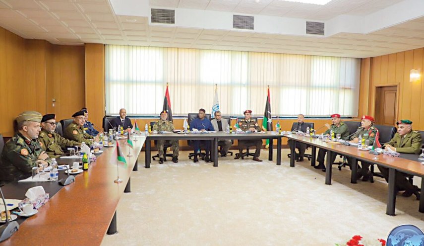 نشست کمیته نظامی لیبی با نماینده سازمان ملل درباره آتش بس و ادغام نیروهای مسلح 