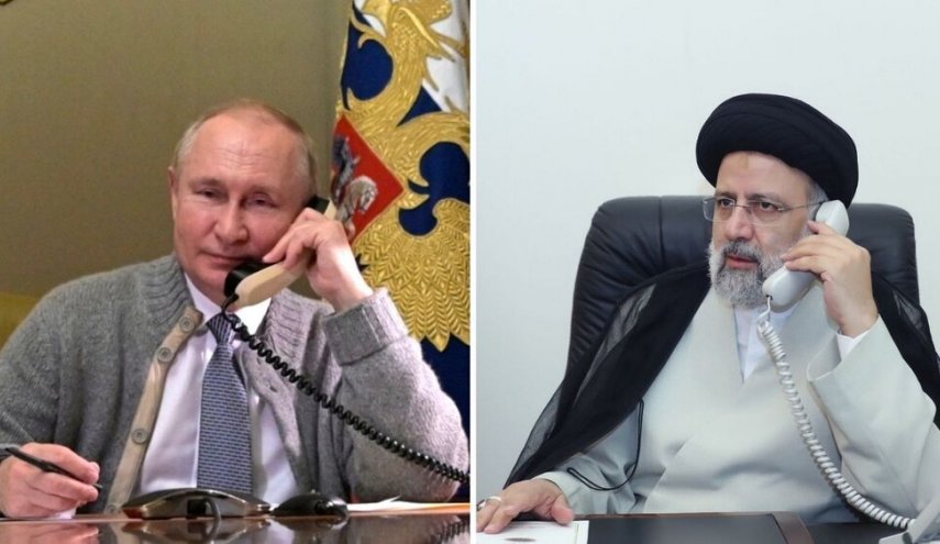 گفت‌وگوی تلفنی رئیسی و پوتین درباره انرژی و وضعیت سوریه

