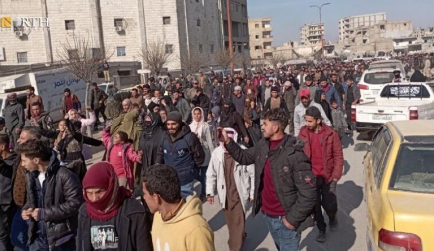 مردم سوریه بار دیگر علیه مزدوران آمریکایی تظاهرات کردند