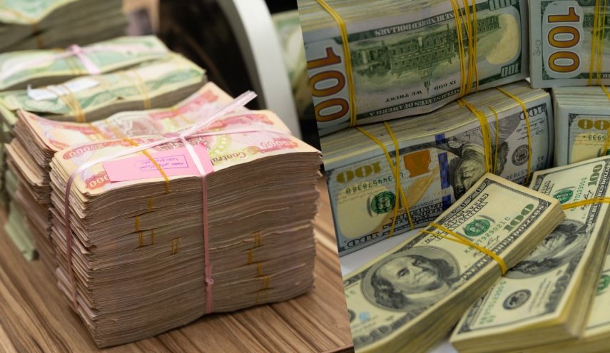 ارتفاع الدولار امام الدينار العراقي