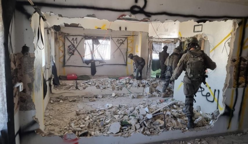 تخریب منزل یک خانواده شهید فلسطینی توسط نظامیان صهیونیست