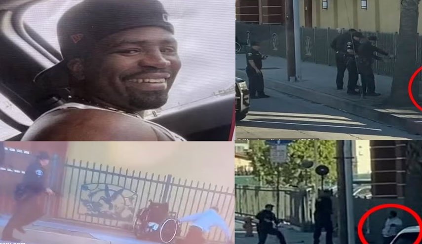 شلیک مرگبار پلیس آمریکا به مرد سیاه‌پوستی که هر دو پایش قطع بود+ ویدیو