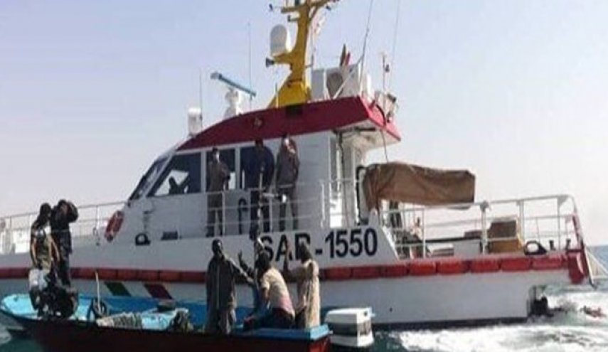 إنقاذ 4 بحارة امام سواحل تشابهار جنوب شرق ايران