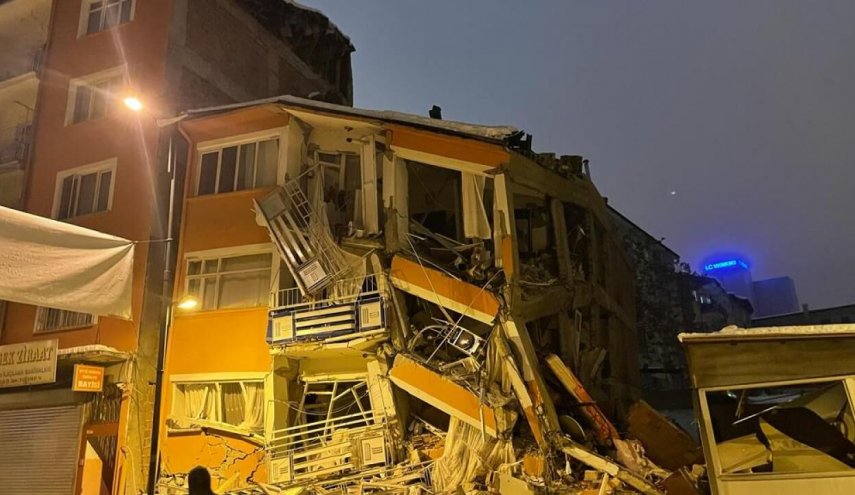 حجم ویرانی های زلزله ترکیه به روایت تصویر 