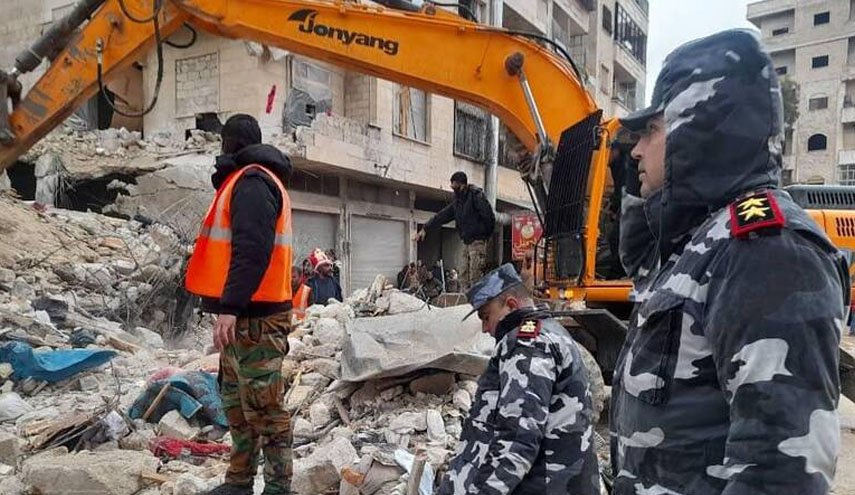 هلال احمر سوریه خواستار لغو فوری تحریم های غرب برای کمک رسانی به زلزله زدگان شد