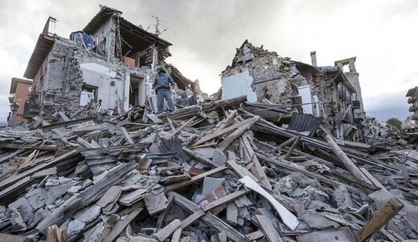 تصویر هوایی از قهرمان‌مرعش قبل و بعد از زلزله