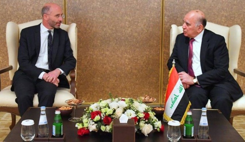 وزیر خارجه عراق و نماینده ویژه آمریکا در امور ایران رایزنی کردند
