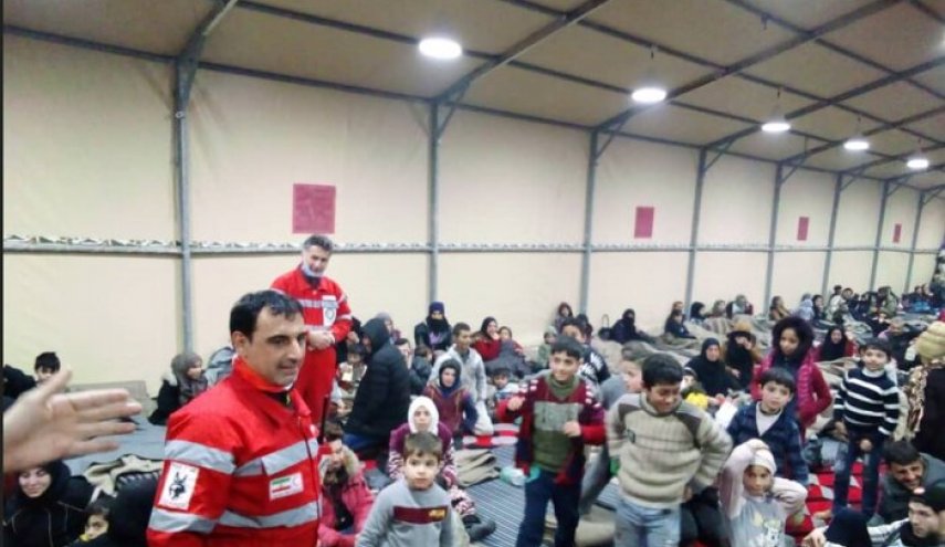 مساعدات ايران الاغاثية لـ 12 ألف من متضرري الزلزال في سوريا
