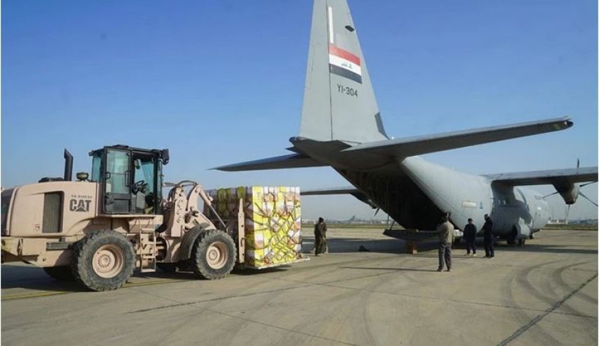ثلاث طائرات عراقية إغاثية جديدة إلى غازي عنتاب التركية
