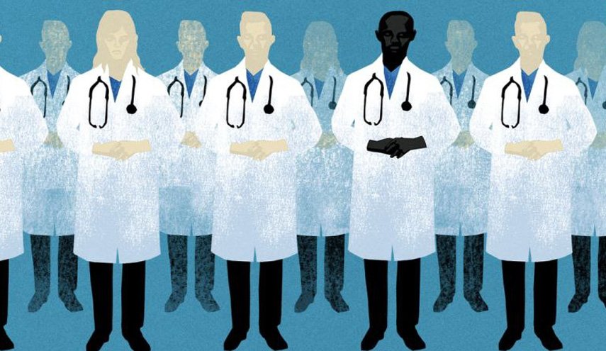 گزارش سی‌ان‌ان: تنها 5.7 درصد از پزشکان آمریکایی سیاه پوست هستند و کارشناسان هشدار می‌دهند این وضع به سلامت عمومی آسیب می‌رساند