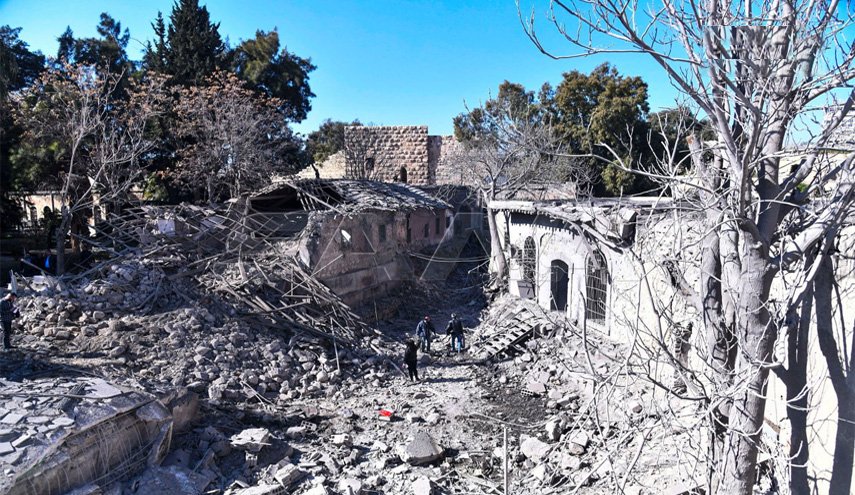 وزارة الثقافة السورية تدين استهداف العدوان الإسرائيلي موقعاً أثرياً بدمشق