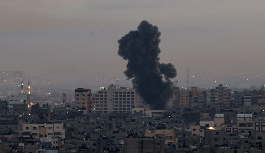 رژیم صهیونیستی مناطقی از نوار غزه را بمباران کرد