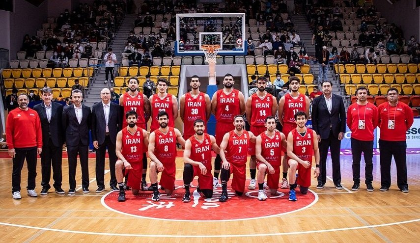 المنتخب الإيراني لكرة السلة يتأهل إلى كأس العالم 2023