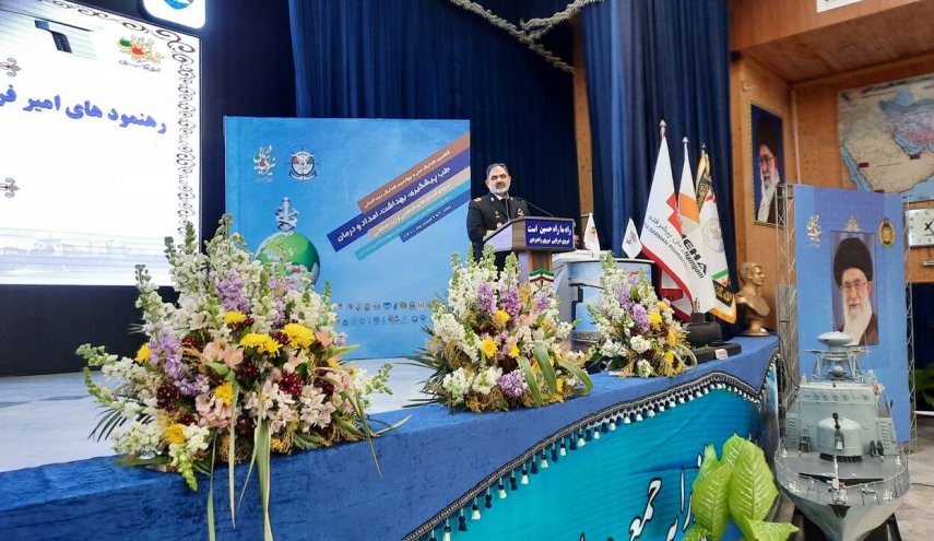 الادميرال ايراني يؤكد الدور النشط للقوة البحرية الايرانية في المحيطات