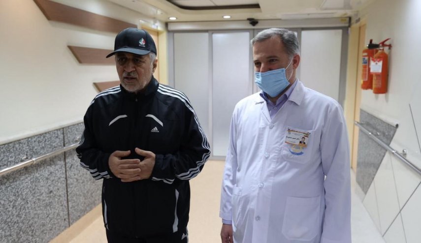 تماثل وزير الرياضة الايراني للشفاء بعد اصابته في حادثة المروحية 