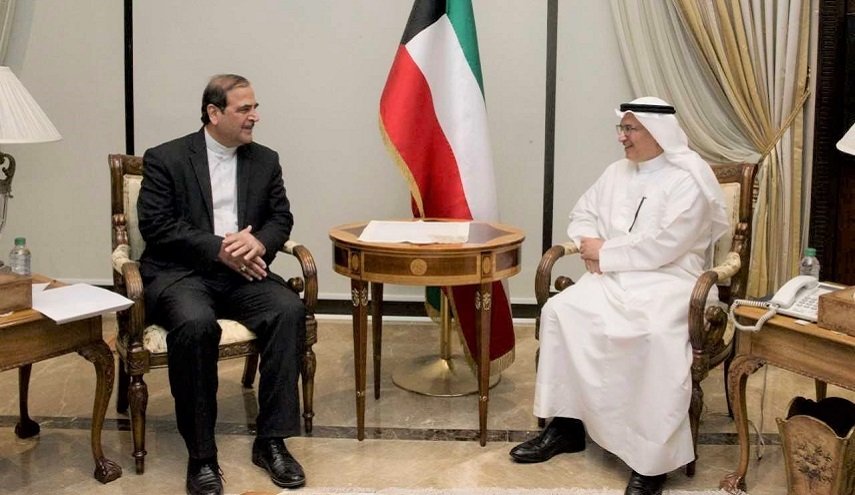 السفير الإيراني يبحث العلاقات الثنائية مع نائب الخارجية الكويتي