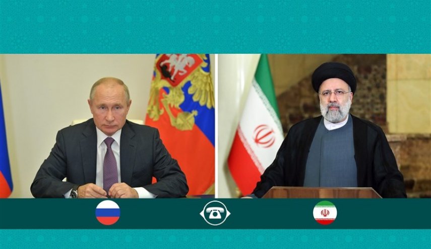 مباحثات هاتفية بين الرئيسين الإيراني والروسي