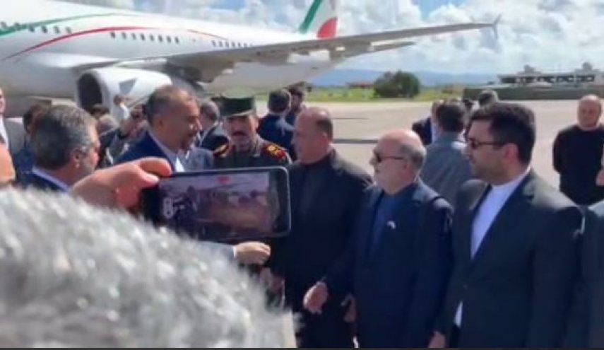 وزير الخارجية الايرانية يصل الى سوريا