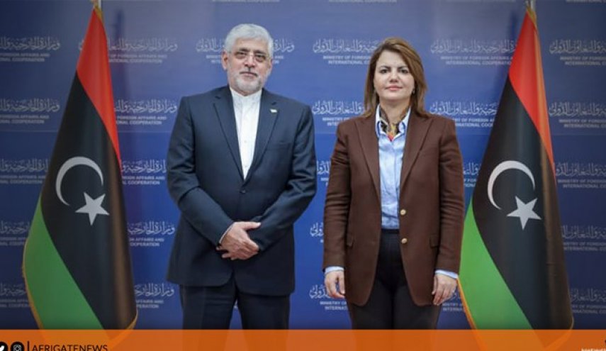دیدار سفیر ایران با وزیر خارجه لیبی با هدف بازگشایی سفارت در طرابلس