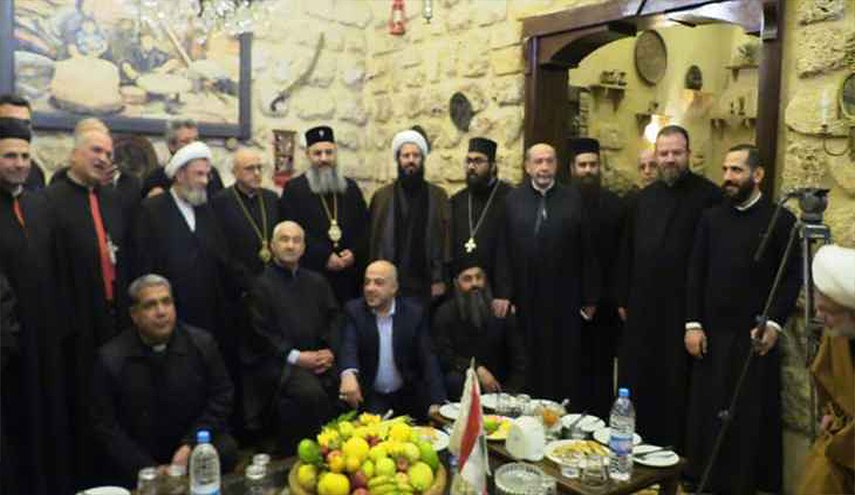 'العيش المشترك الواحد' لقاء اسلامي مسيحي نظمه 'حزب الله' في بعلبك