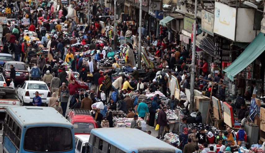 سكان مصر إزدادوا 25 مليونا خلال الـ10 سنوات الماضية
