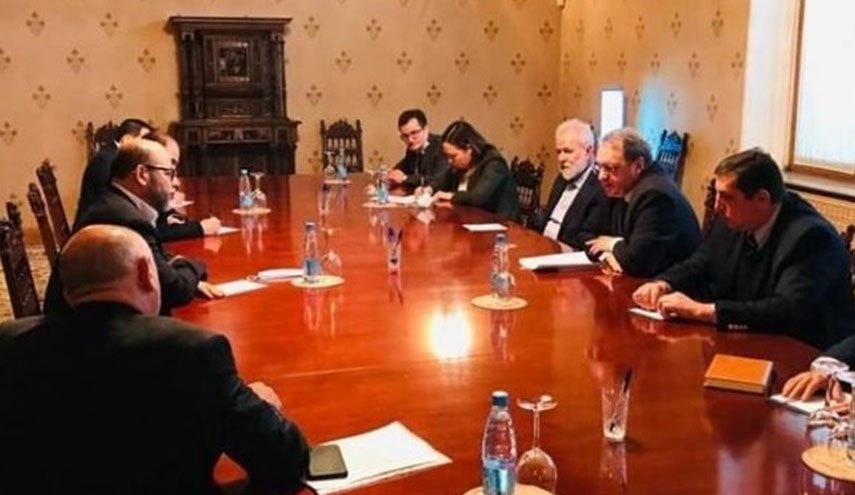 هیئت بلندپایه حماس با معاون وزیر خارجه روسیه دیدار کرد