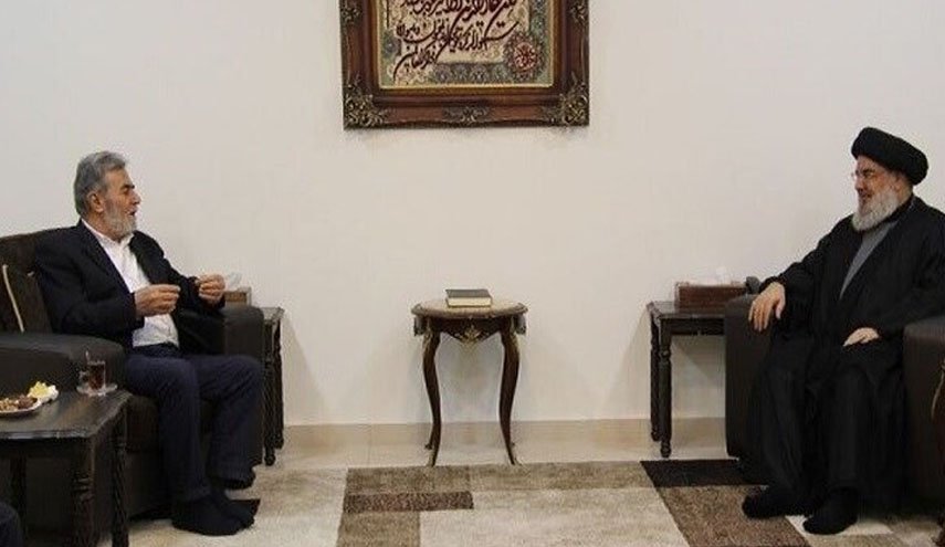 دیدار دبیرکل حزب‌الله با زیاد النخاله