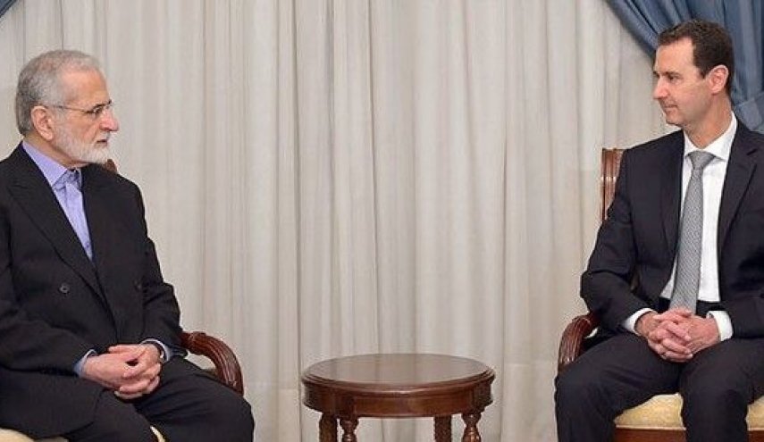 خرازی با رئیس جمهور سوریه دیدار کرد