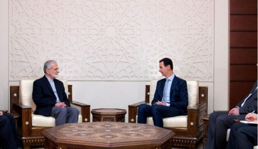 رئيس المجلس الاستراتيجي للعلاقات الخارجية الإيراني يلتقي الرئيس السوري