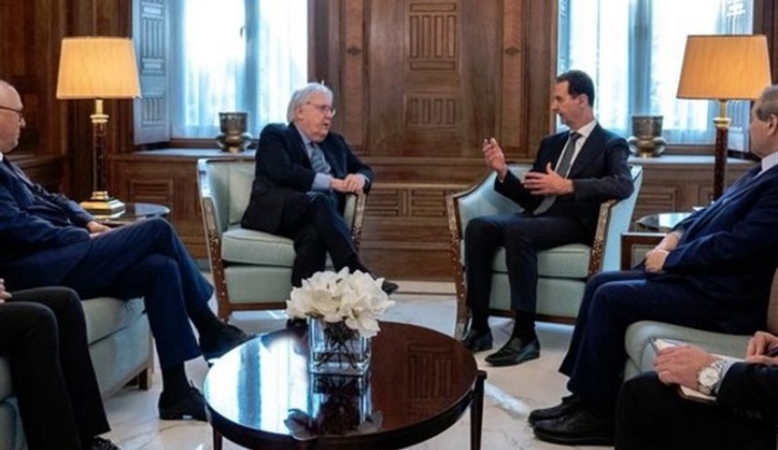 معاون دبیر کل سازمان ملل به دیدار بشار اسد رفت