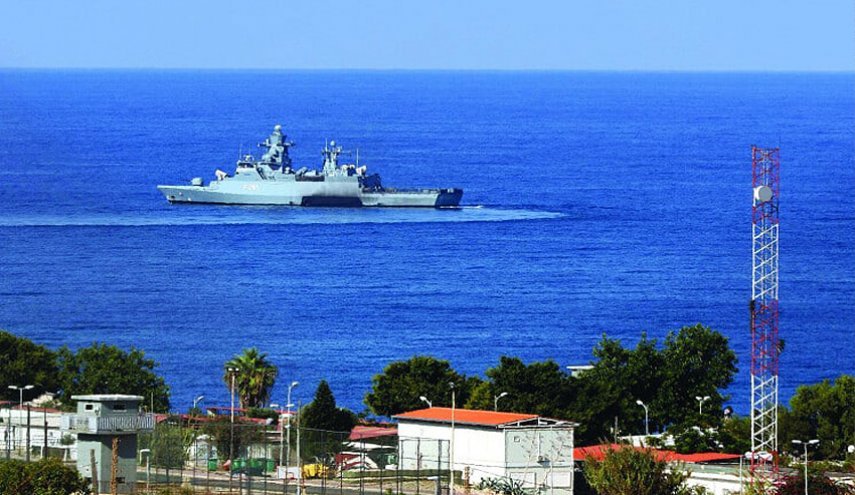 یک قایق جنگی اسرائیلی حریم آبی لبنان را نقض کرد