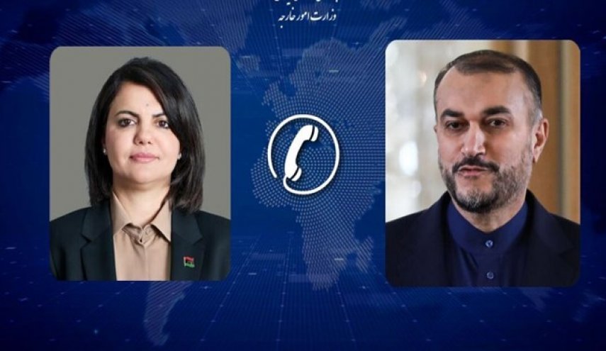 دعوت امیرعبداللهیان از وزیر خارجه لیبی برای سفر به تهران

