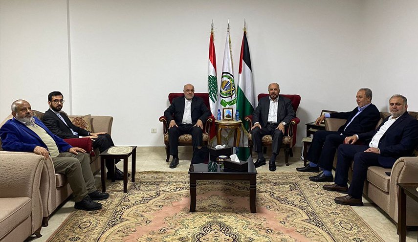 'حماس' تستقبل السفير  الإيراني في بيروت