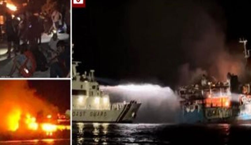 الفلبين..ارتفاع حصيلة ضحايا حريق سفينة ركاب إلى 31 قتيلا